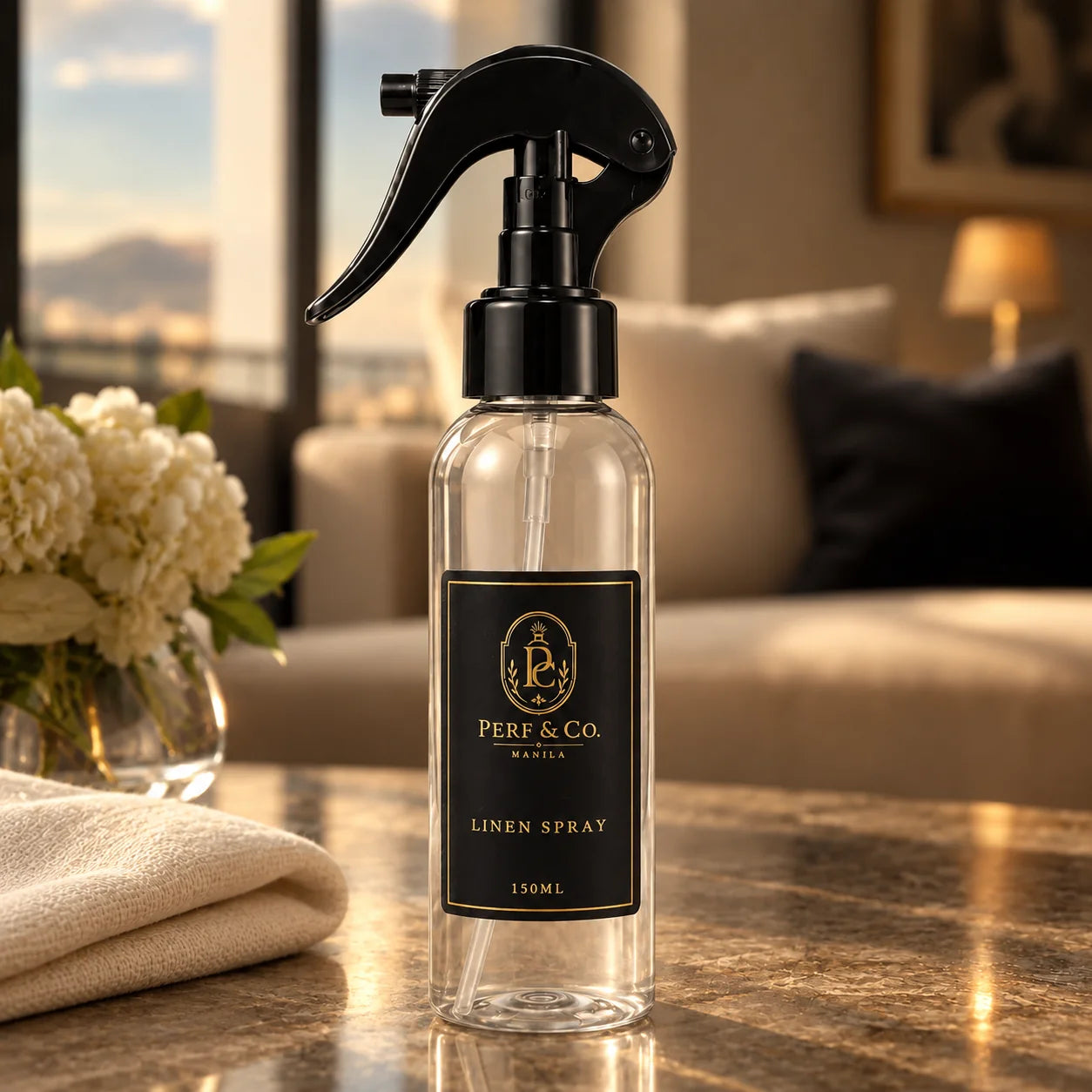 Linen sprays from Perf & Co. Manila